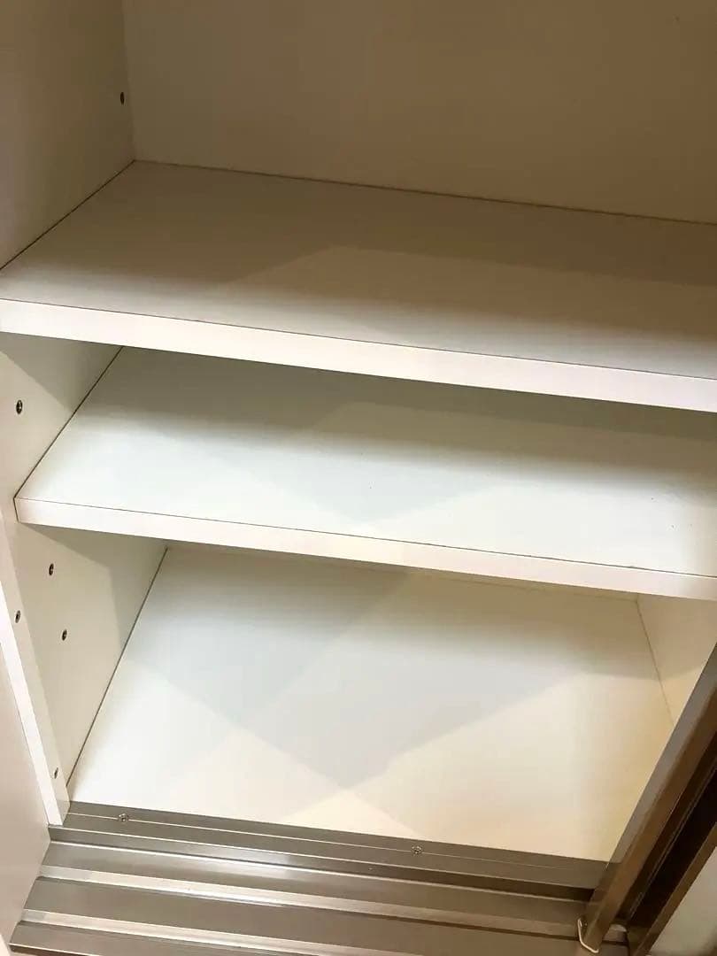 メルちゃんさん専用【送料込】ニトリ キッチンボードアルミナ2 横幅100食器棚