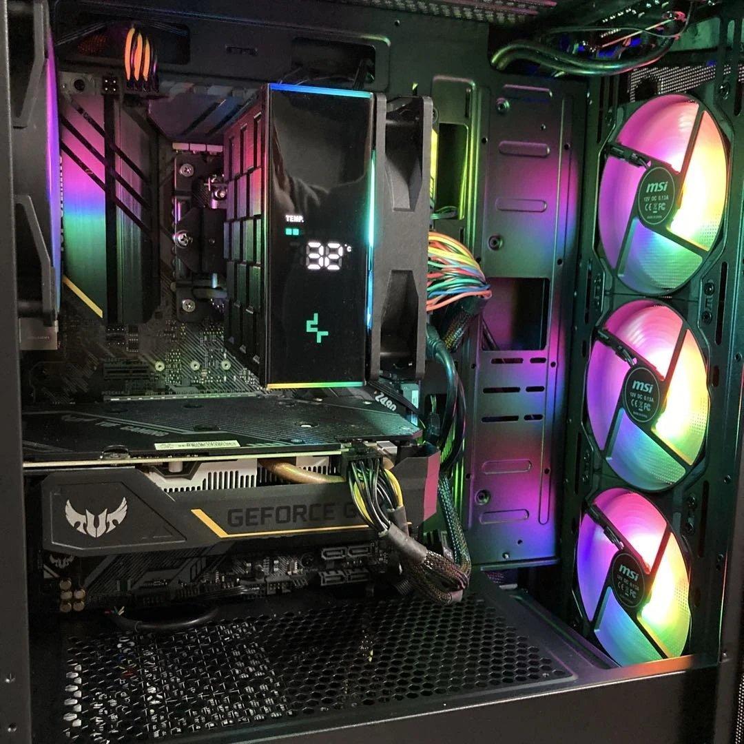 ASUS TUF GAMING Z490-PLUSデスクトップPC（新品ケース）