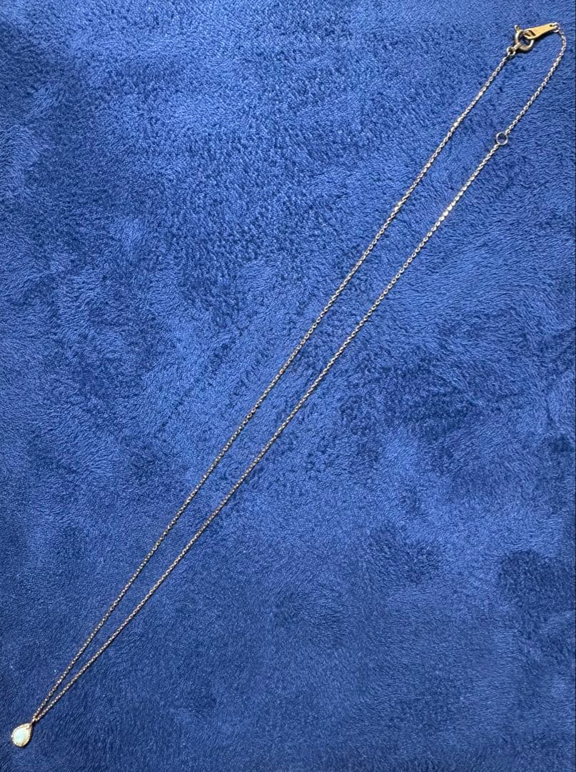 【マロン】K10 オパール ネックレス