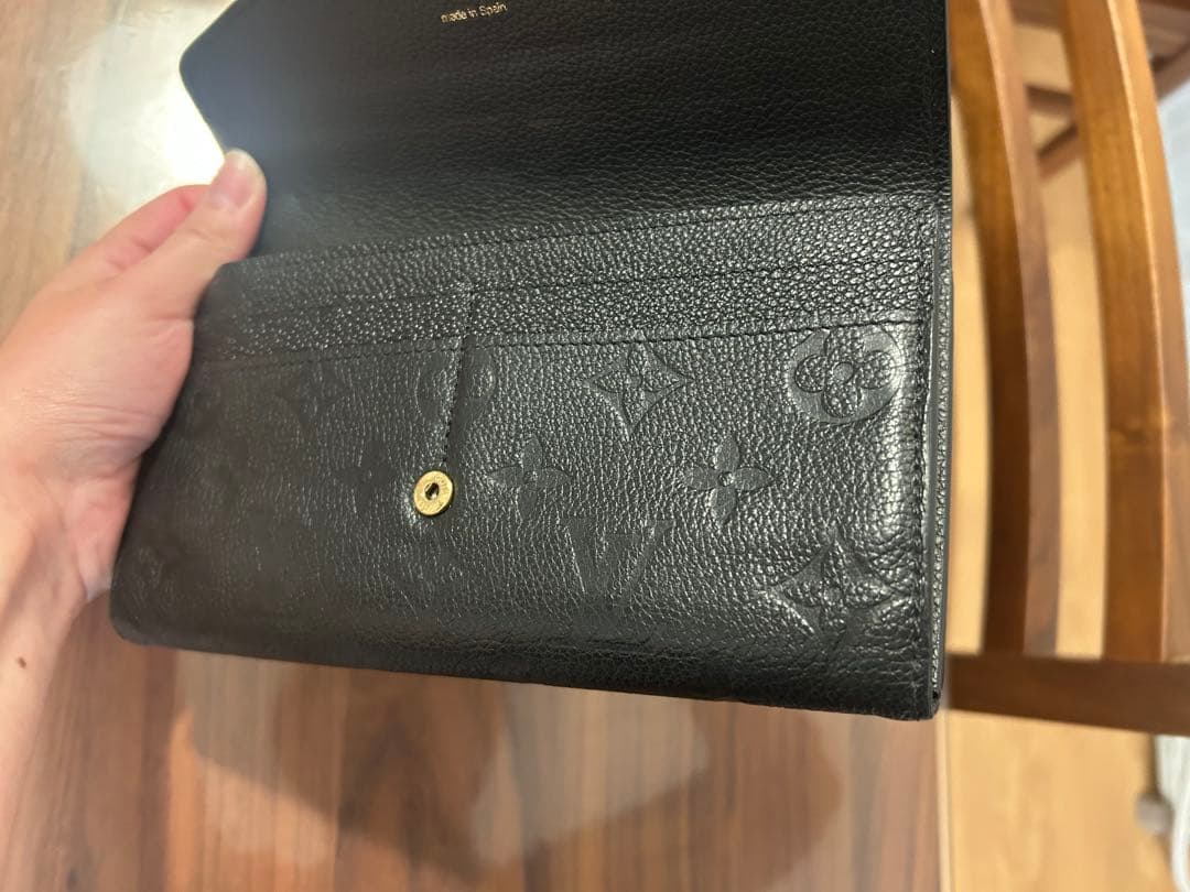 LOUIS VUITTON アンプラント　ポルトフォイユ・サラ　長財布