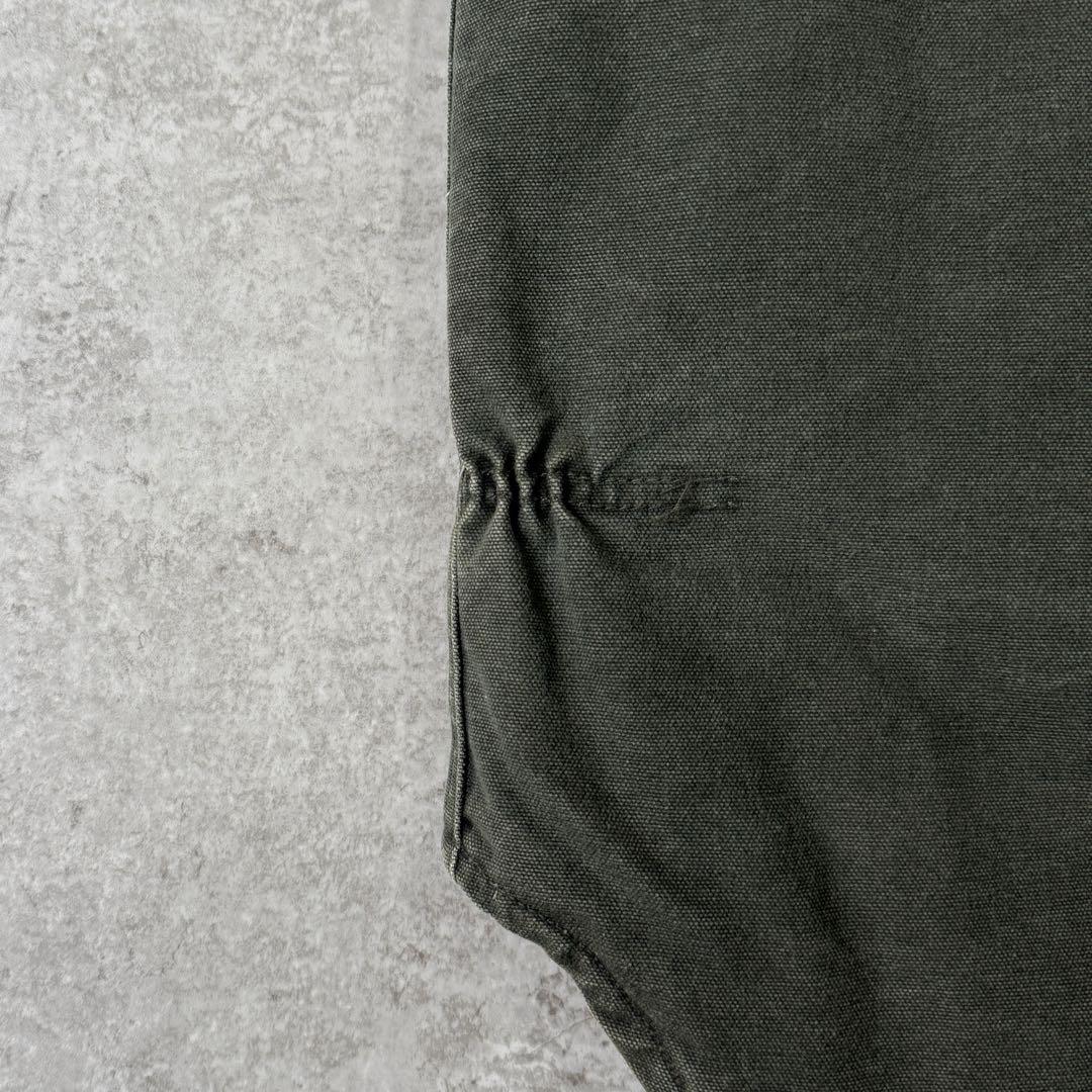 アルフ０８０６様 カーハート【L】 00s USA製 ダックベスト モスグリーン