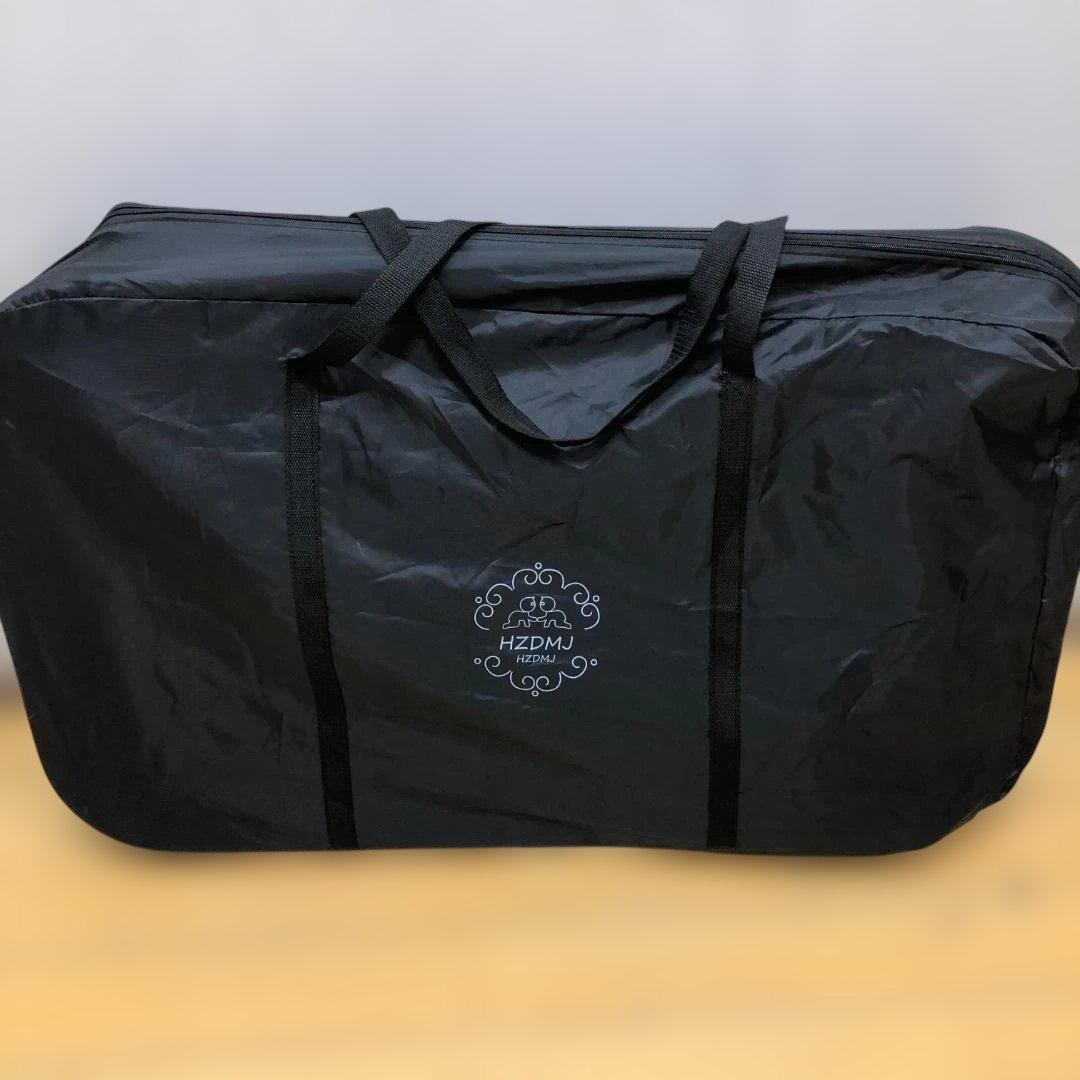 HZDMJ ベビーベッド ベビーサイドベッド キャスター付 112956-2