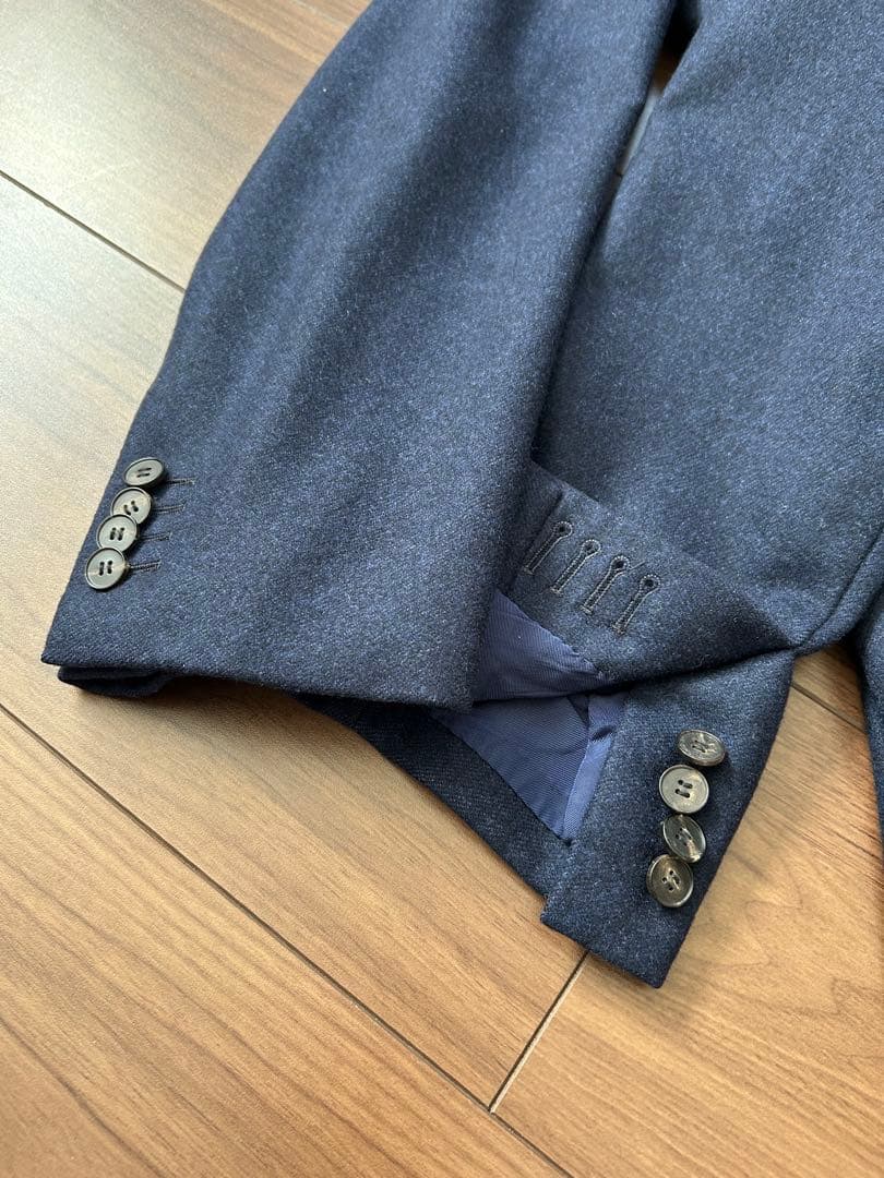 【美品】ユニバーサルランゲージ ジャケット カノニコ フランネル 秋冬