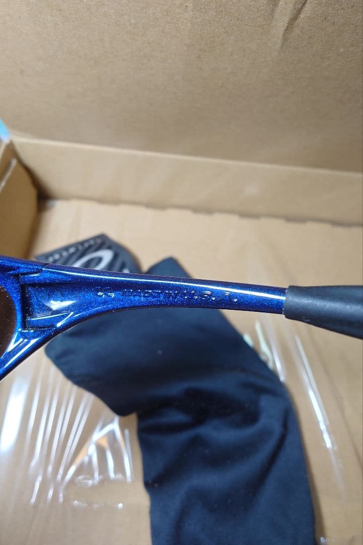 オークリー 廃盤アイジャケット ブルーメタリック