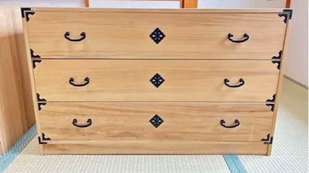 桐箪笥② 桐タンス 3段　着物たんす　和装　期間限定出品・値下げ中