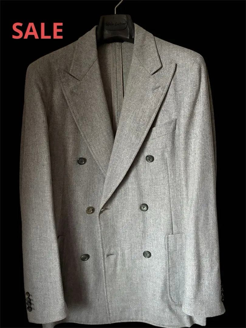 Belvest ベルベストダブルブレストジャケット　ラティーノ　イザイア
