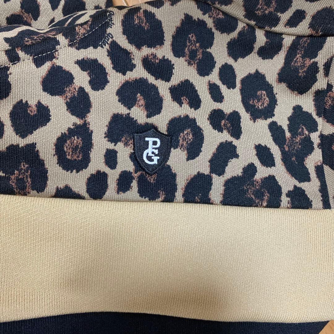 PEARLY GATES レオパード柄パーカー サイズ0