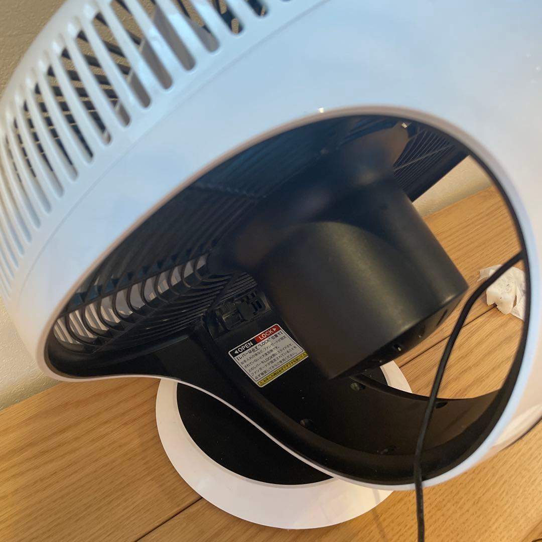 バルミューダーサーキュレーター　 ホワイト×ブラック FGF-3300