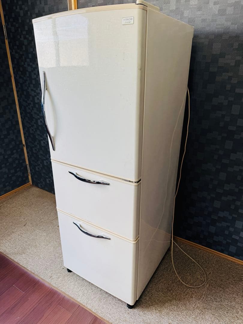 福岡県 HITACHI 日立 冷蔵庫 冷凍庫 動作品 3ドア 265L 製氷