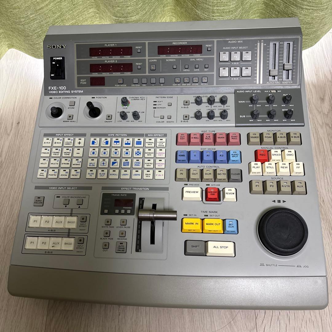 SONY　FXE-120　ビデオスイッチャー　エフェクター　編集機　ソニー