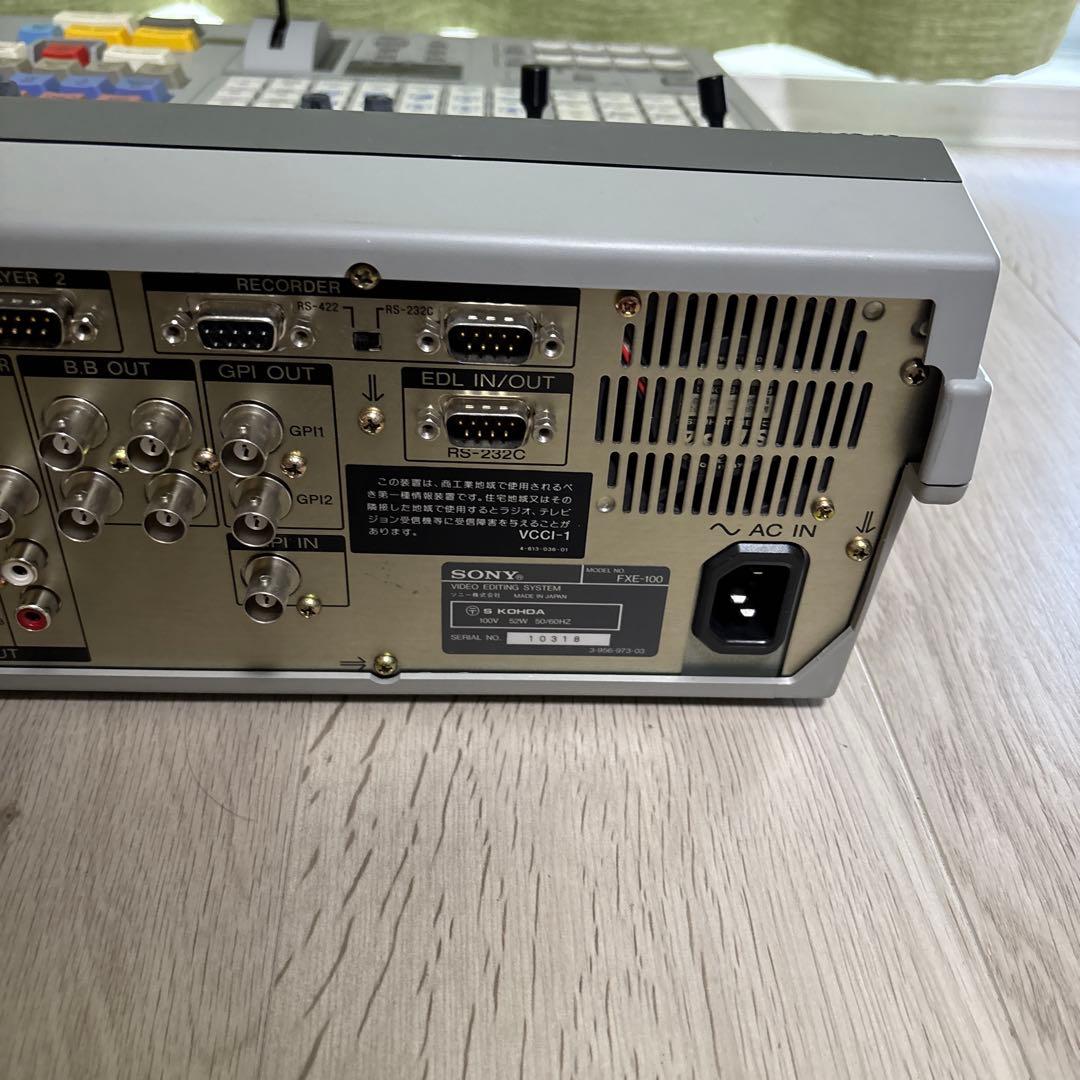 SONY　FXE-120　ビデオスイッチャー　エフェクター　編集機　ソニー