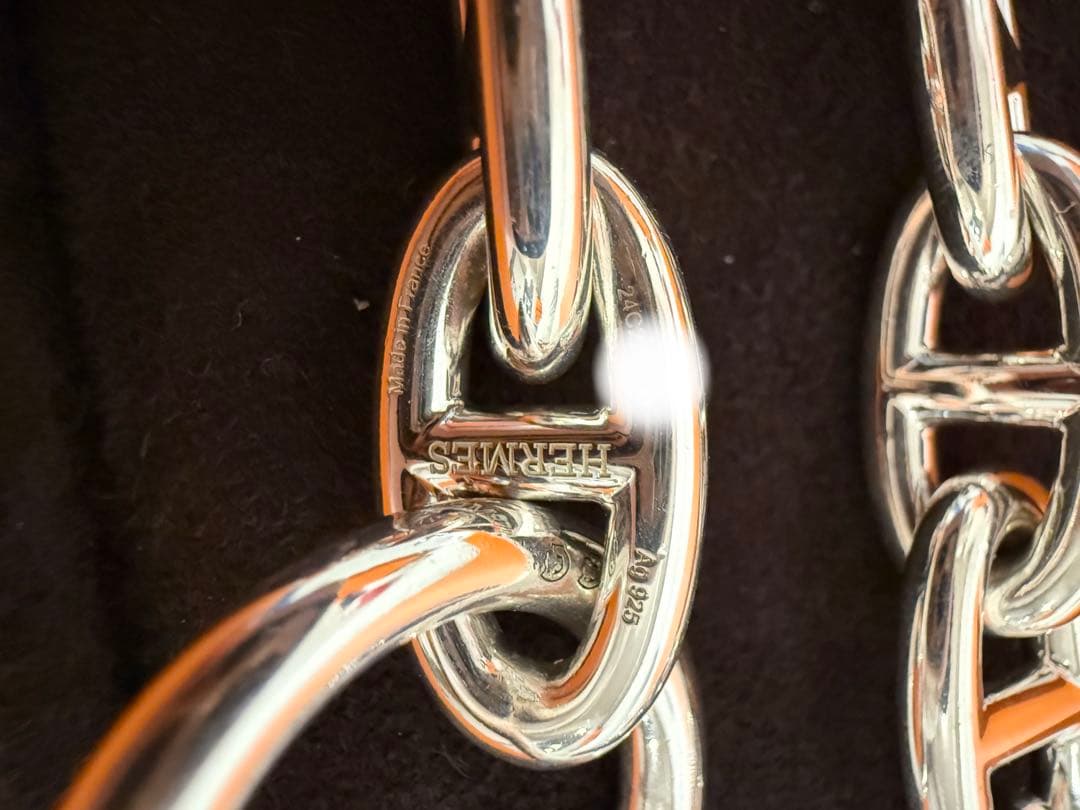 HERMES新品　シェーヌダンクル ブレスレット gm16