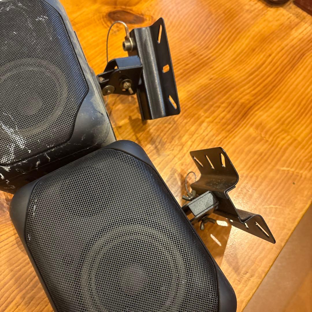 コンパクト ブラック スピーカー 壁掛け