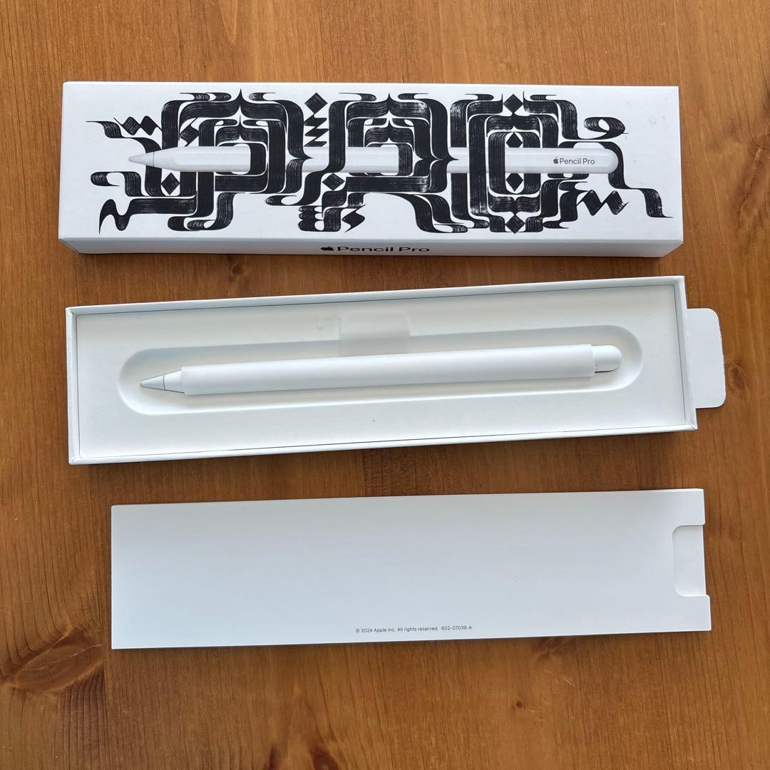 Apple Pencil Pro 純正 新品・未使用（開封済み）