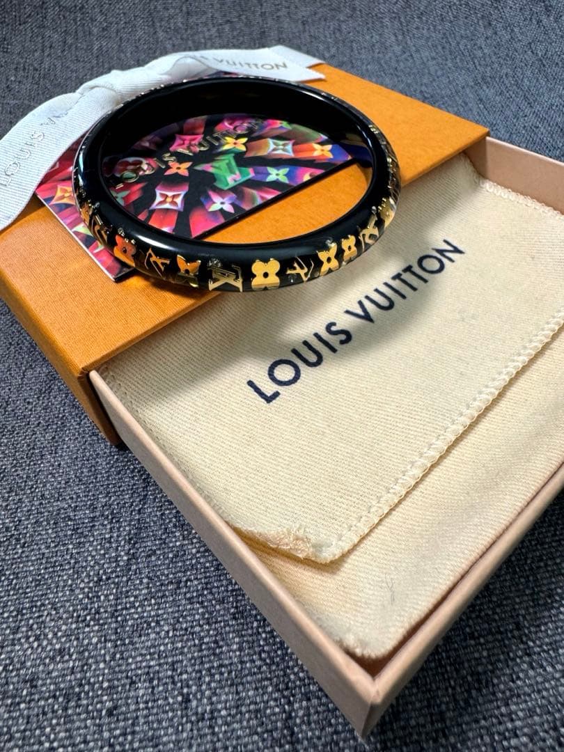 【美品・付属品あり】LOUIS VUITTON インクルージョン バングル