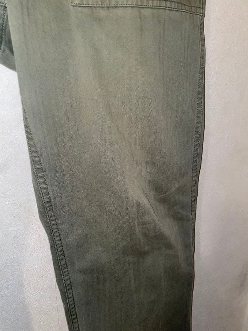 Supreme カーゴパンツ 32 オリーブグリーン　ヘリンボーン