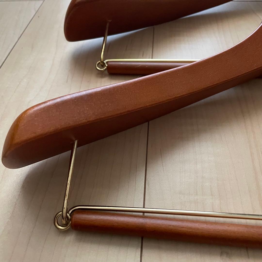 【非売品】ポロラルフローレン　スーツ/ジャケット　木製ハンガー　2本セット