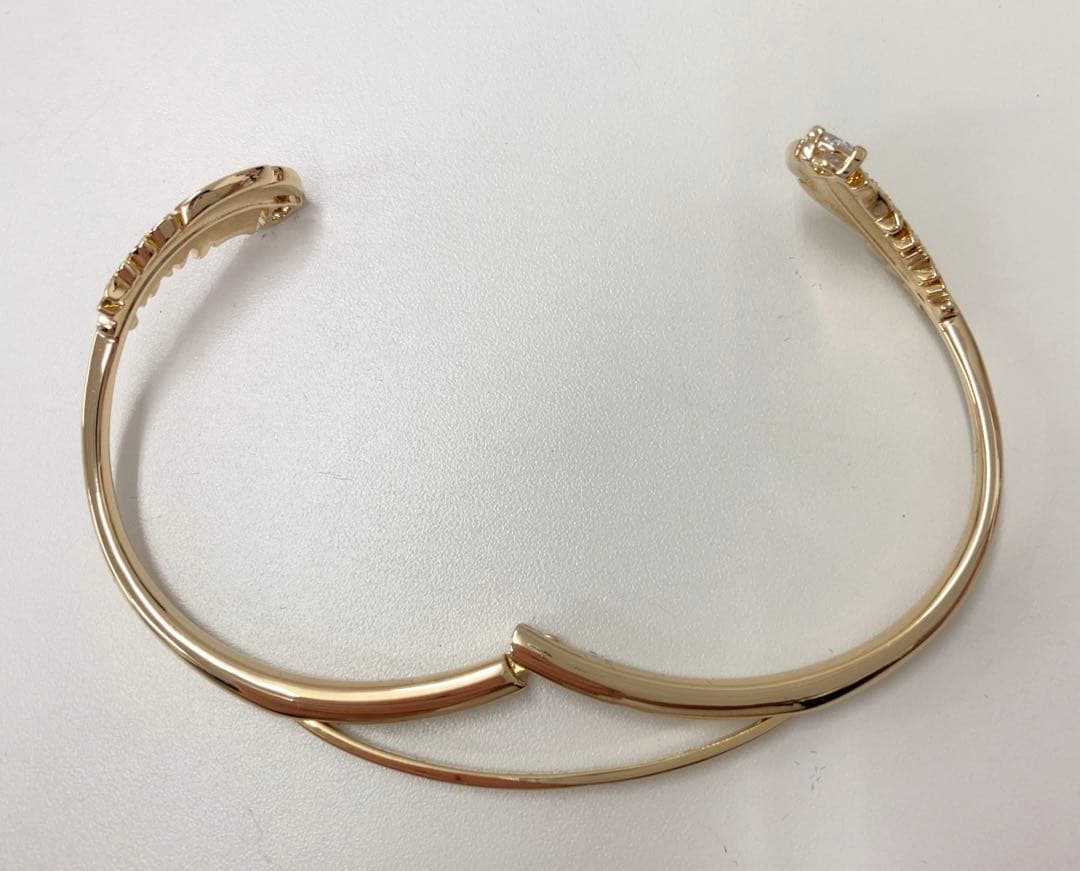 SWAROVSKI NICE羽根モチーフ　バングル