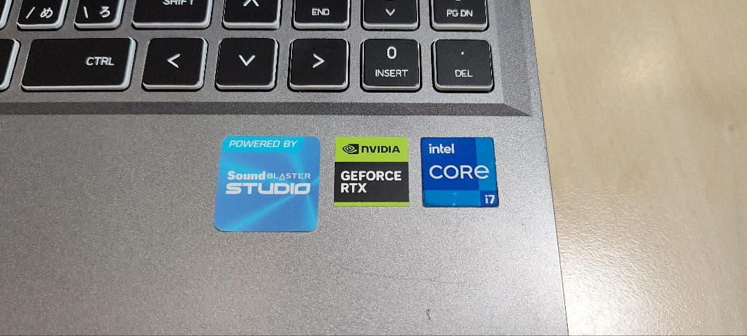 ゲーミングノート　galleria i7 13700h rtx4050 ジャンク