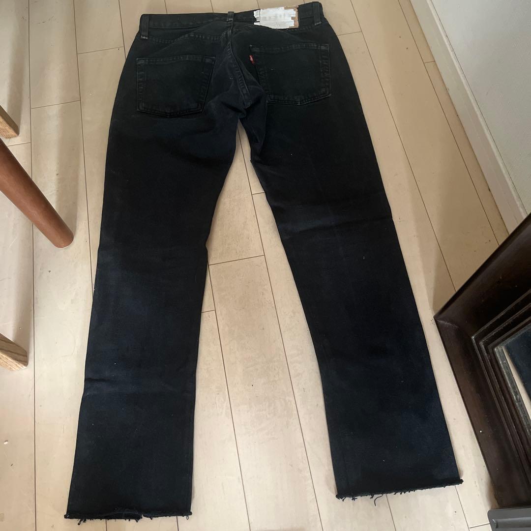 オールドパーク　OLDPARK　リメイク　スリットジーンズ