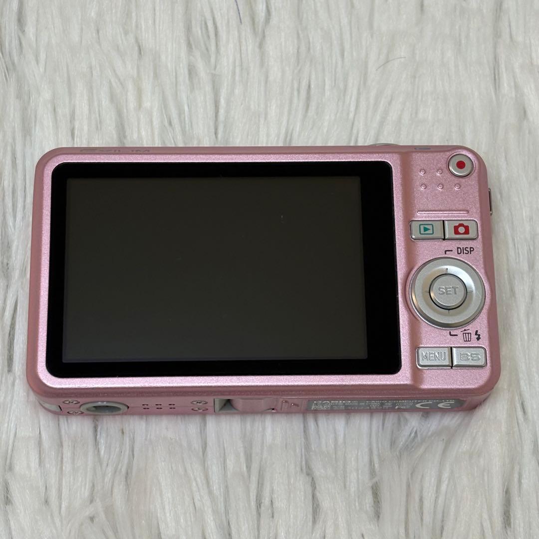 CASIO カメラ　エクシリム　EX-Z80 充電器　ピンク　コンデジ　動作品