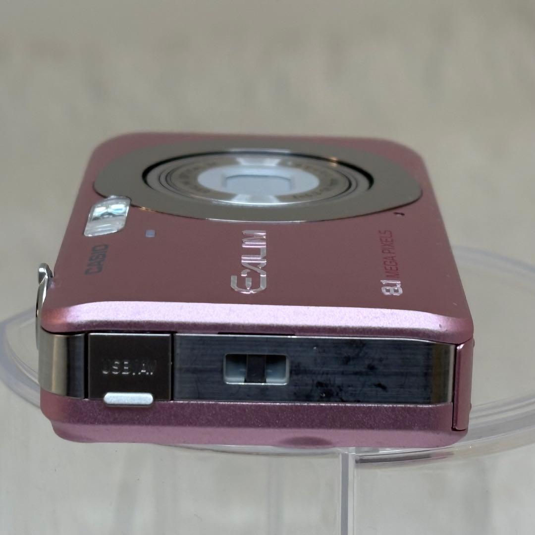 CASIO カメラ　エクシリム　EX-Z80 充電器　ピンク　コンデジ　動作品