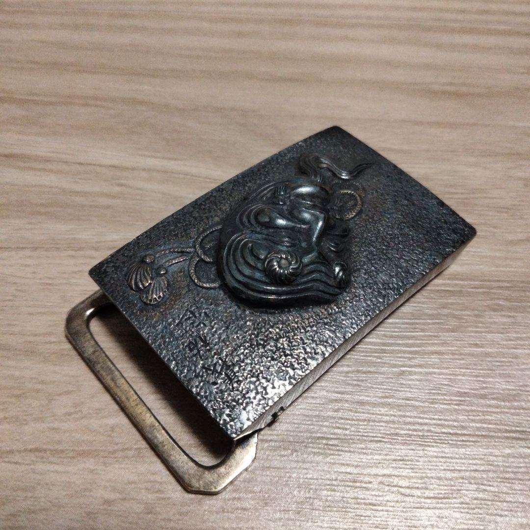 SILVER 翁 バックル