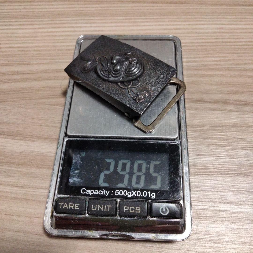 SILVER 翁 バックル