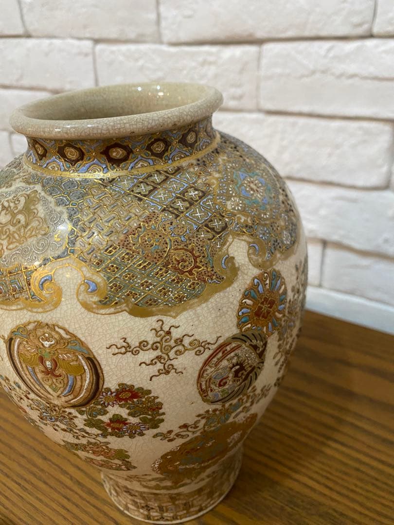 ⭐️【全国送料無料】壺　陶芸　￼工芸　￼明治　昭和　古美術　アンティーク　骨董品