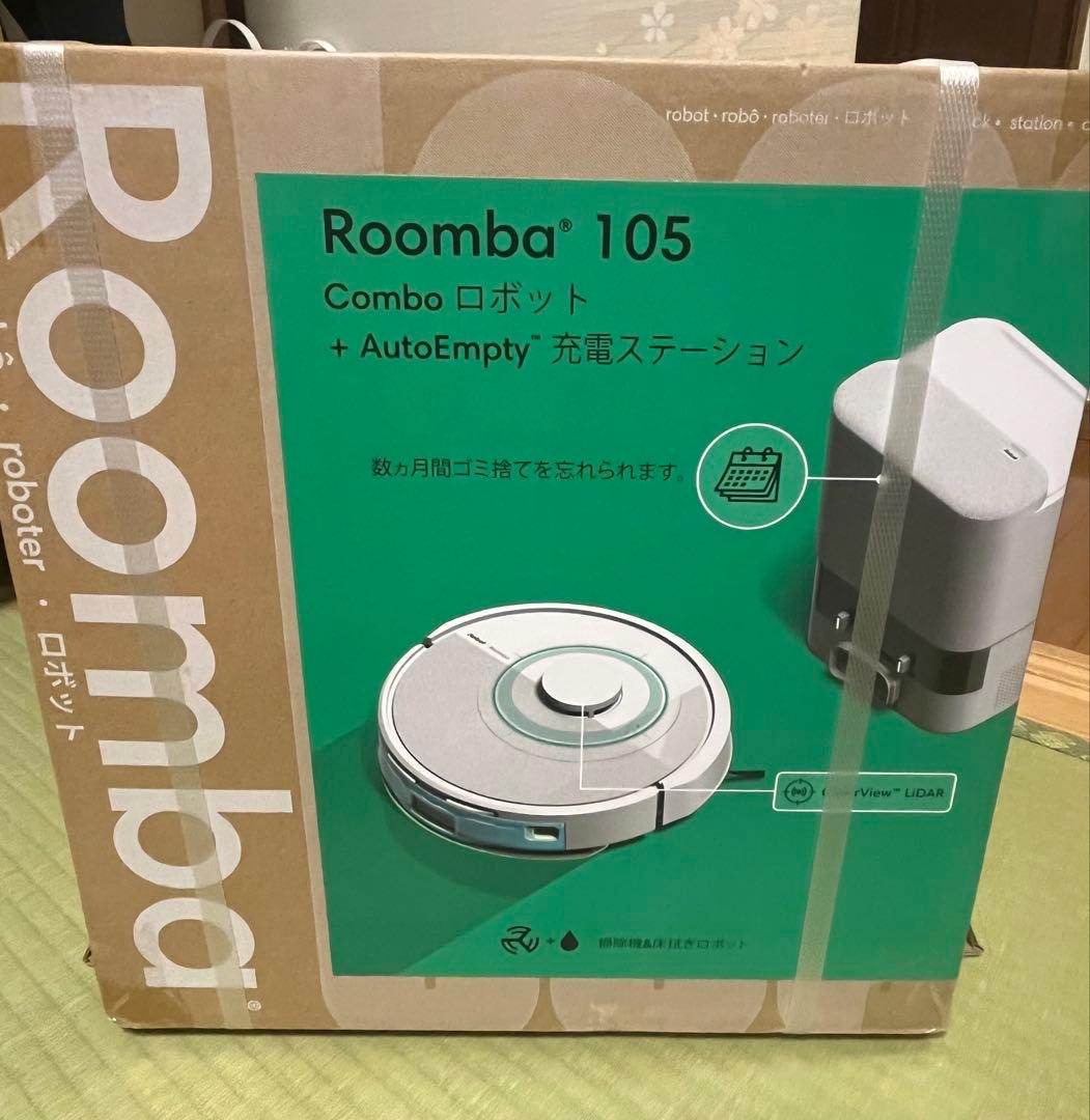 Roomba 105 Combo ロボット掃除機 + AutoEmpty