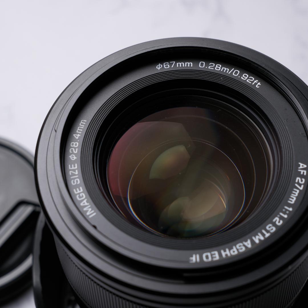 VILTROX 27mm F1.2 Pro Xマウント