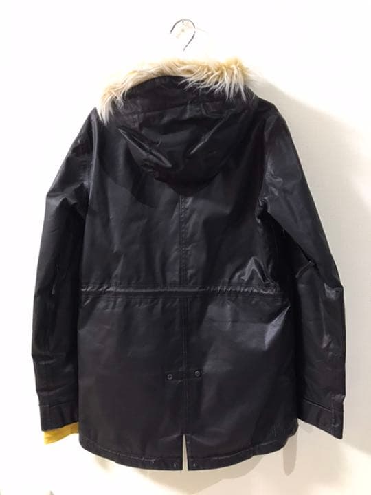 BURTON バートン レディース スノーボードジャケット ファー ブラック