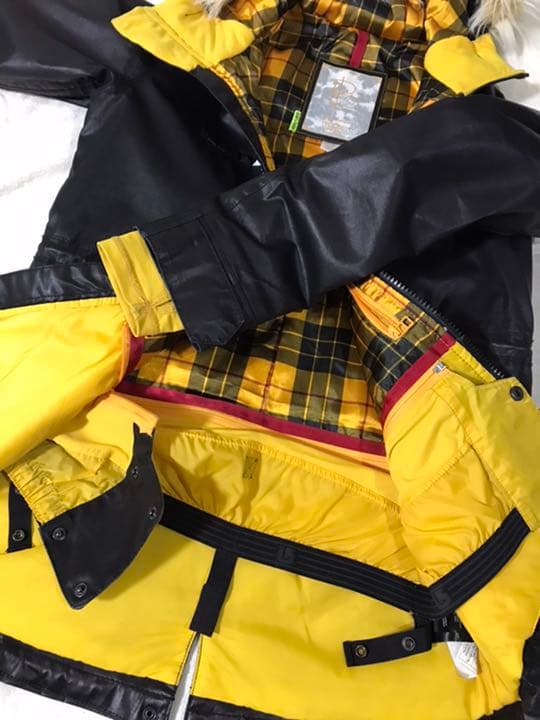 BURTON バートン レディース スノーボードジャケット ファー ブラック