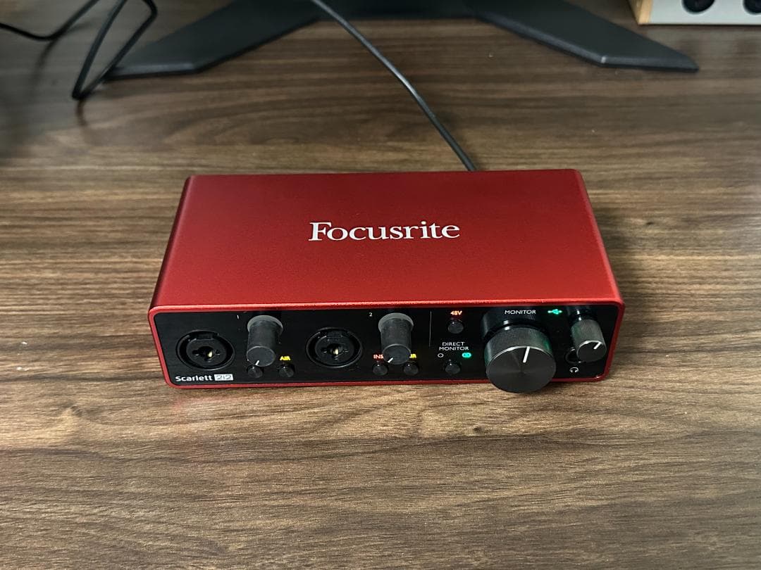DTM・DAW Focusrite Scarlett 2i2 (3rd Gen)