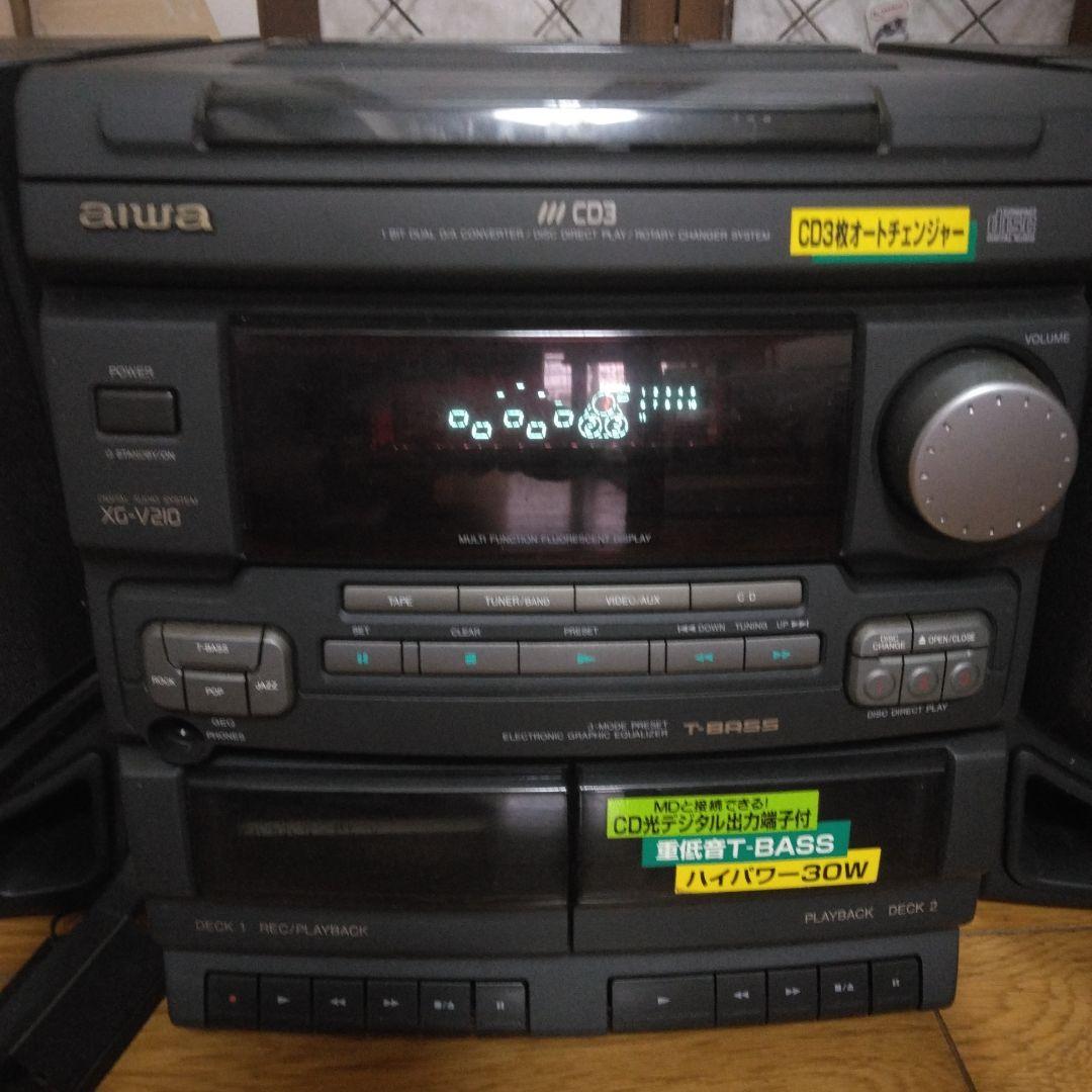 【希少・レア】aiwa アイワ XG-V210 デジタルオーディオシステム