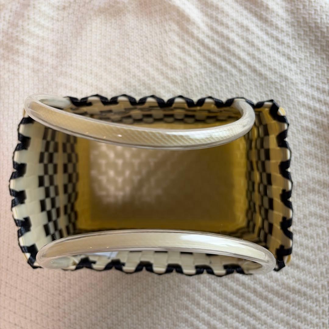 kikirara 様MARNI MARKETチェック柄 かごバッグ