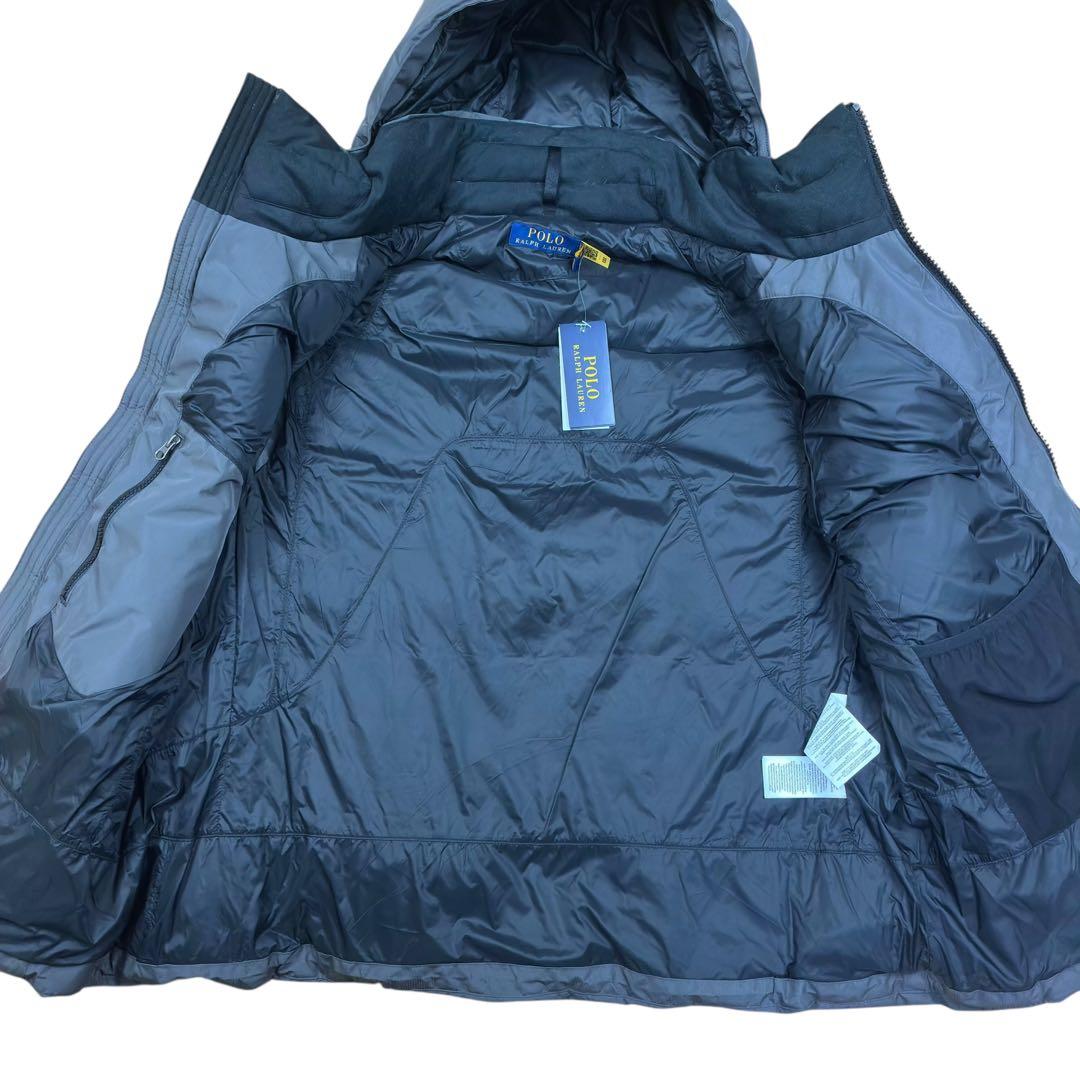 未使用 POLO RALPH LAUREN ダウン ベスト グレー XXL