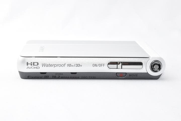 【バッテリーx2付】　SONY Cyber-shot DSC-TX30 シルバー