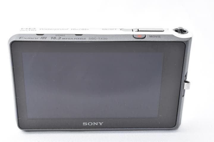 【バッテリーx2付】　SONY Cyber-shot DSC-TX30 シルバー