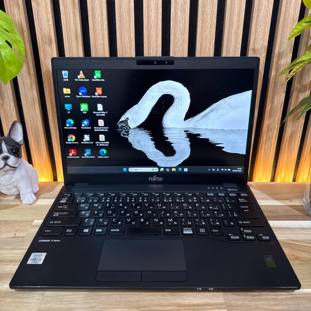 準美品‼️LIFEBOOK☘️第10世代☘13.3インチ☘️FHD☘軽量ノートパソコン