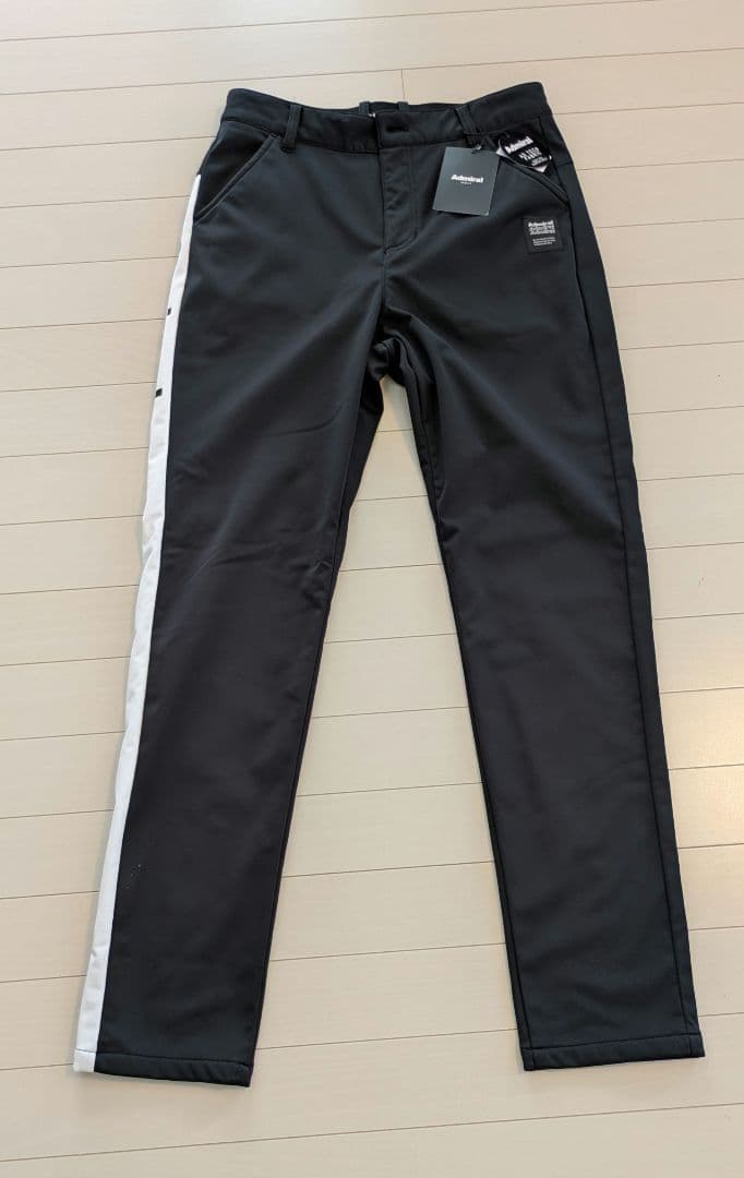 新品タグ付き Admiral ボンディングパンツ 撥水ストレッチ　裏起毛