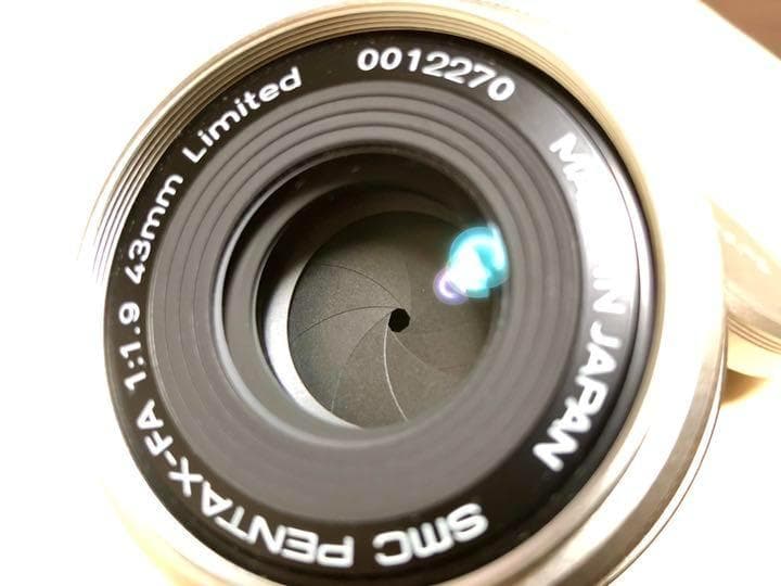 レンズ(単焦点) PENTAX FA 43mm Limited f/1.9