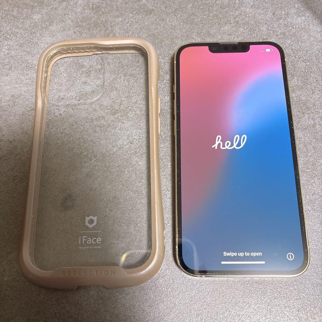 Apple iPhone 13 Pro ゴールド ケース付レンズカバー付箱等付き