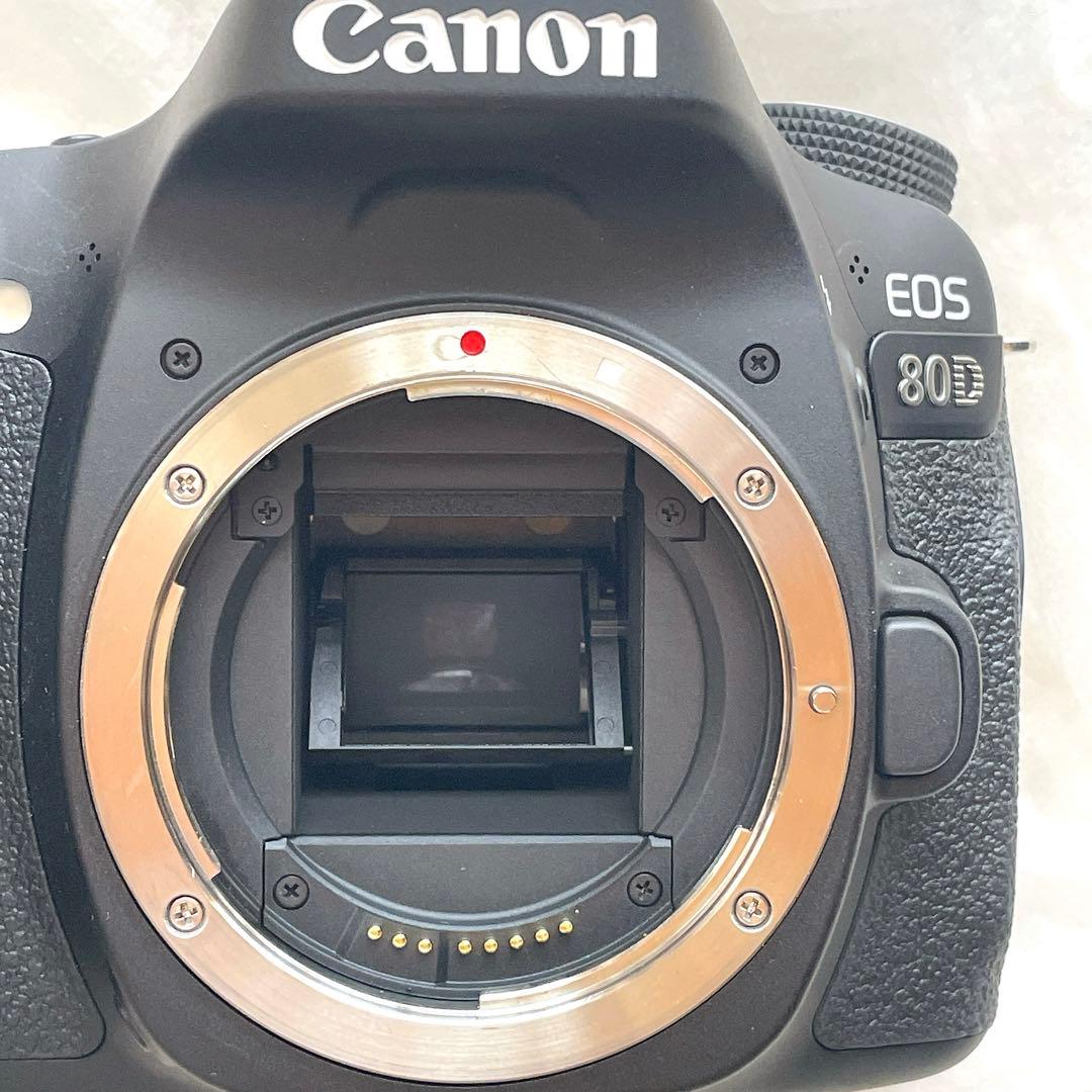 美品 Canon デジタル一眼 EOS 80D ボディ 付属品