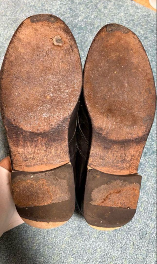 ジョンストン＆マーフィー ブラックローファー