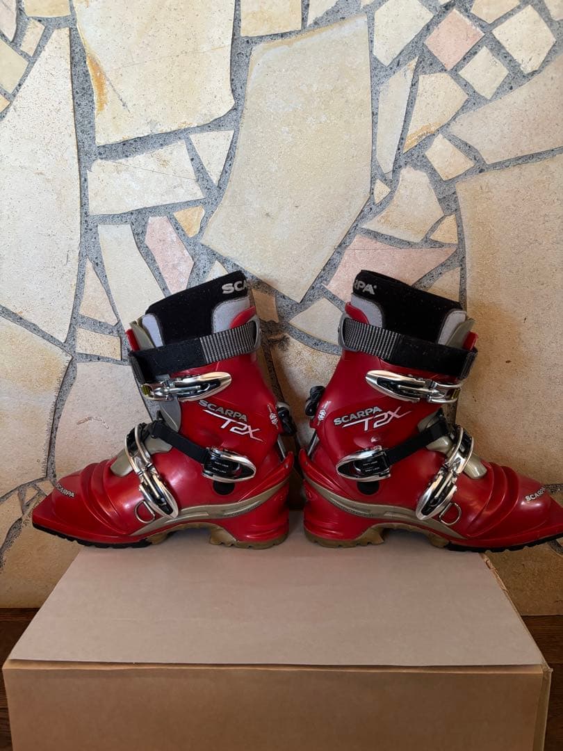 SCARPA T2X テレマーク　スキーブーツ 男性用　サイズ　26.0
