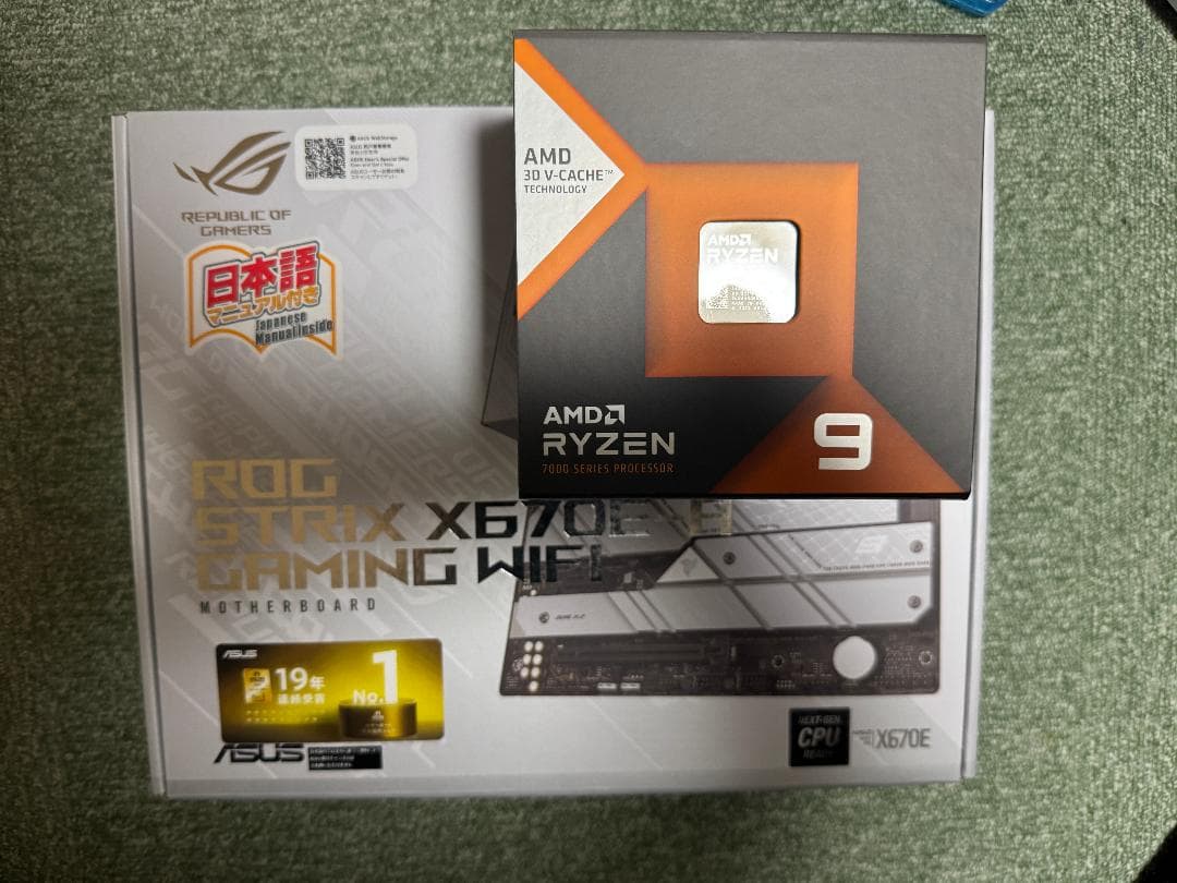 その他 CPU+M/B AMD+ASUS