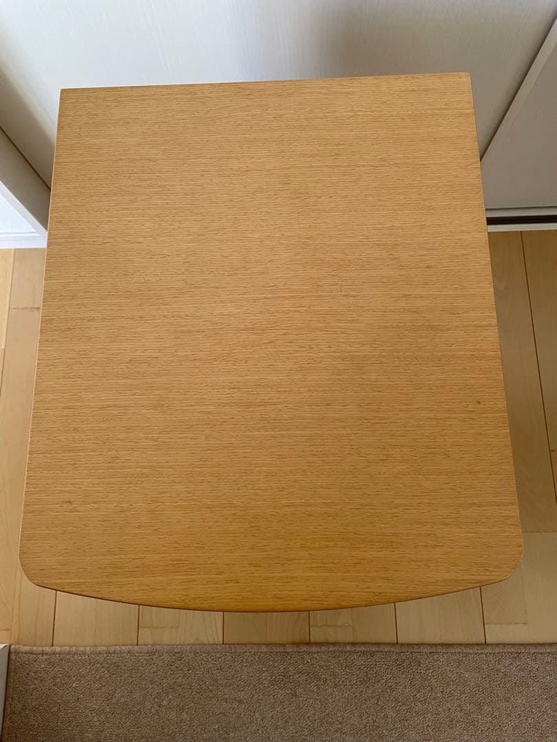 【値下げ！】カリモク　学習机　昇降式ワゴン③ 学習机3点セット→2点セット