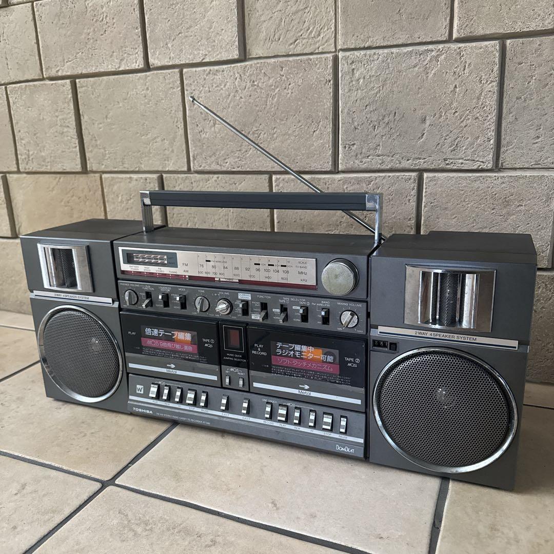 TOSHIBA RT-S88 バブルラジカセ 高音質 昭和レトロ アンティーク