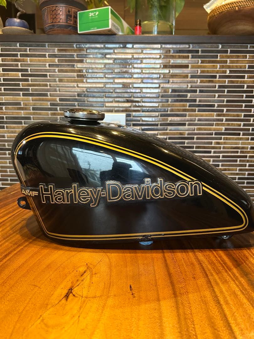 ~’03 スポーツスター AMF タンク 黒 2.25ガロンスモールタンク